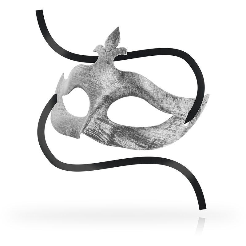 Ohmama - masks antifaz flor de lis silver