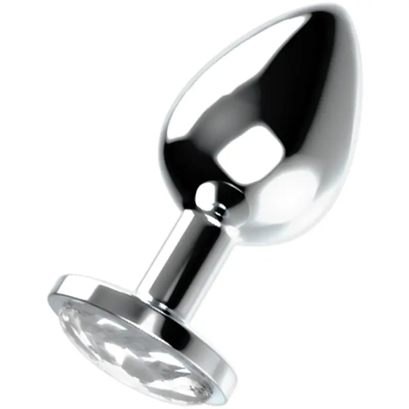 Ohmama - plug anal con cristal l - L / BLANCO