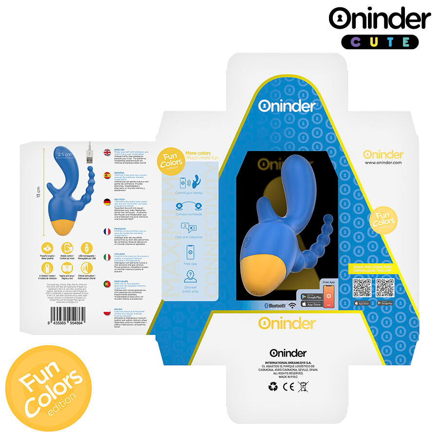 Oninder cute - love 3 some triple vibrador - app mundial