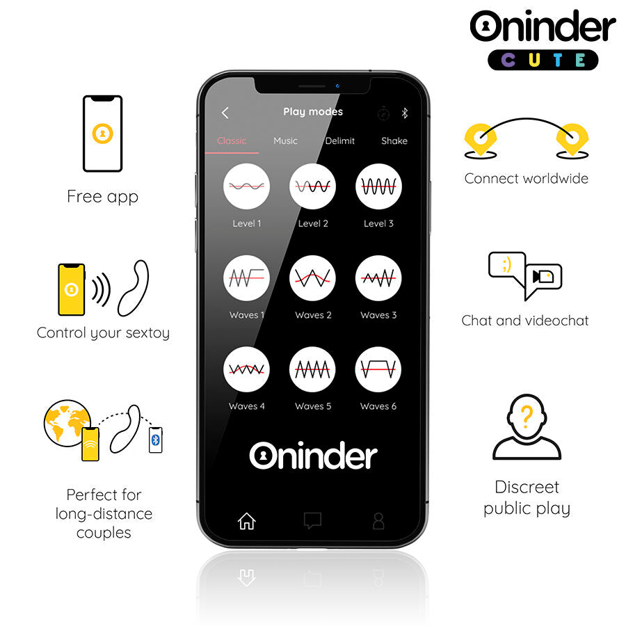 Oninder cute - love buddy master vibrador punto g - app