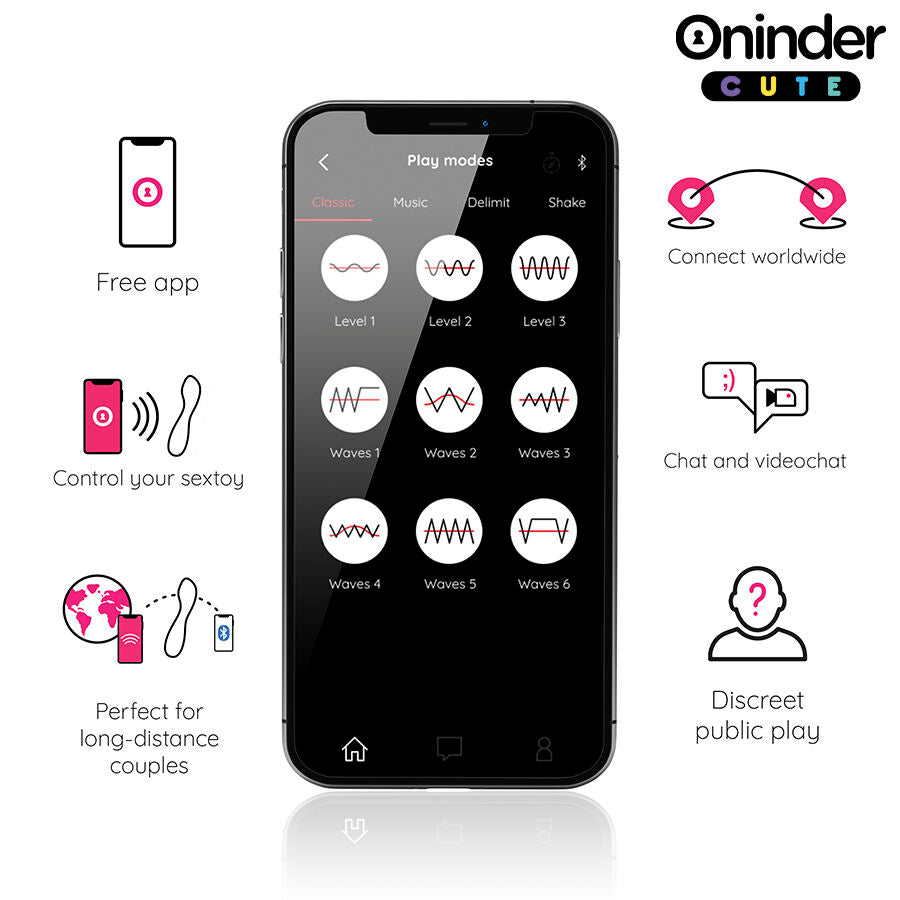 Oninder cute - love buddy master vibrador punto g - app