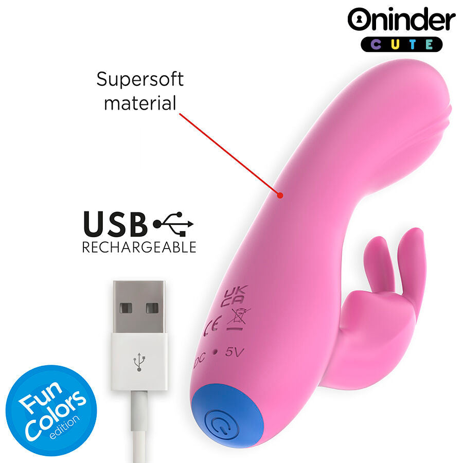 Oninder cute - love bunny vibrador punto g y clitoris - app