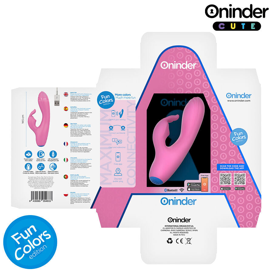 Oninder cute - love bunny vibrador punto g y clitoris - app