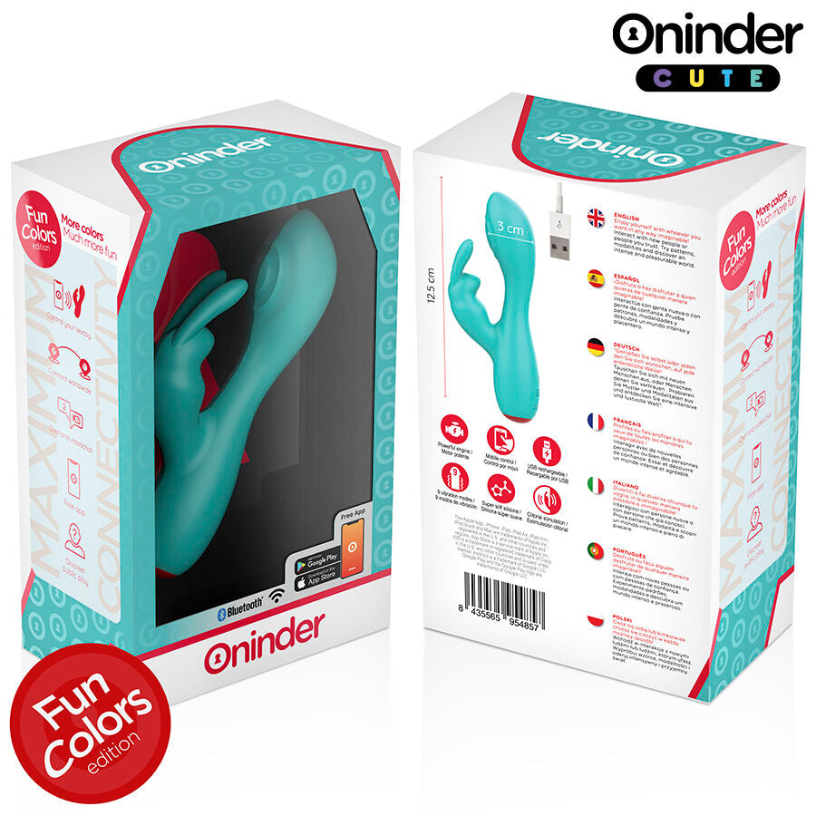 Oninder cute - love bunny vibrador punto g y clítoris - app