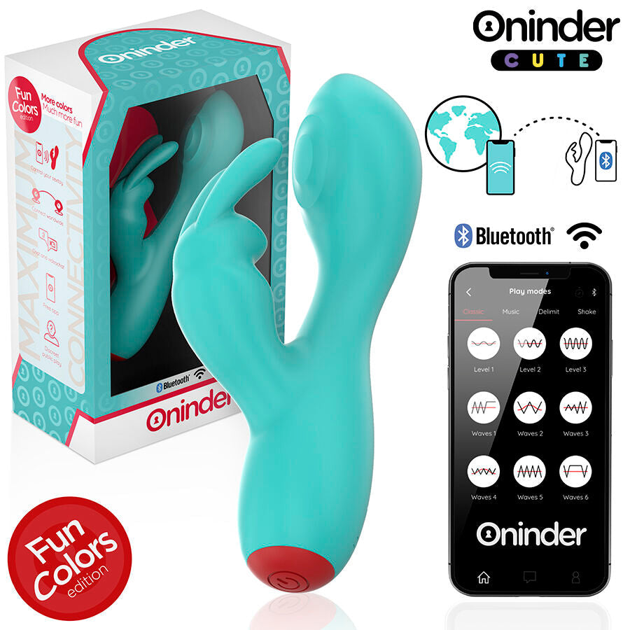 Oninder cute - love bunny vibrador punto g y clítoris - app
