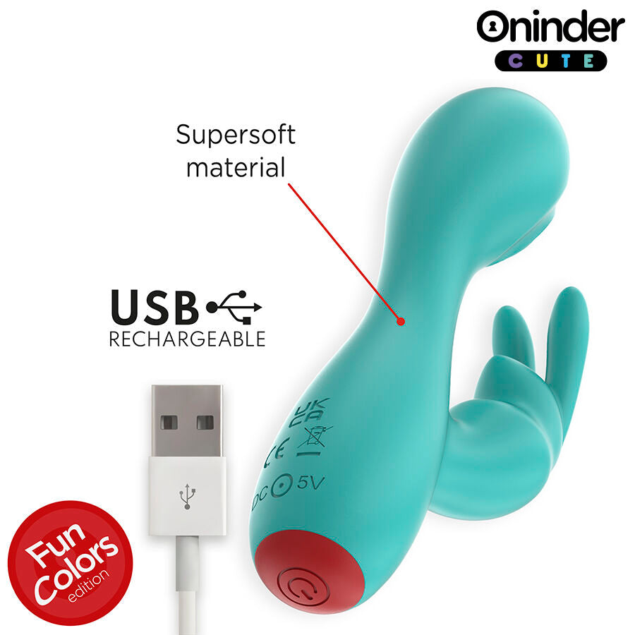 Oninder cute - love bunny vibrador punto g y clítoris - app