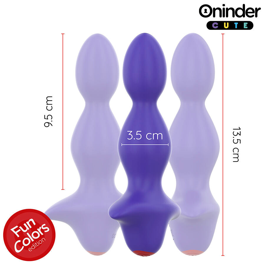 Oninder cute - love butt vibrador plug anal dilatador - app