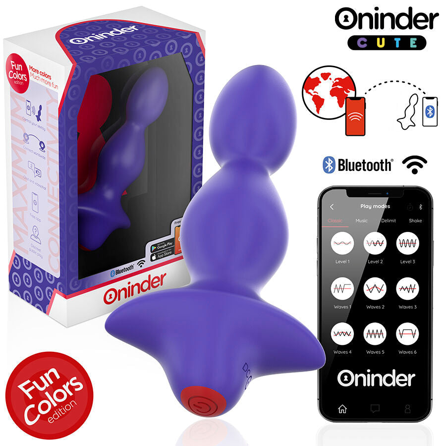 Oninder cute - love butt vibrador plug anal dilatador - app