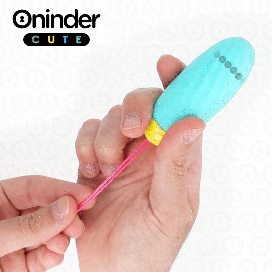 Oninder cute - love pleasure huevo vibro-gemas rotadoras