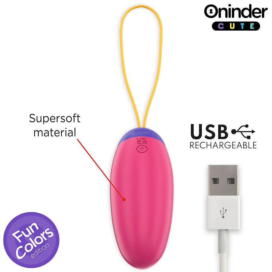 Oninder cute - love pleasure huevo vibro-wave tapping