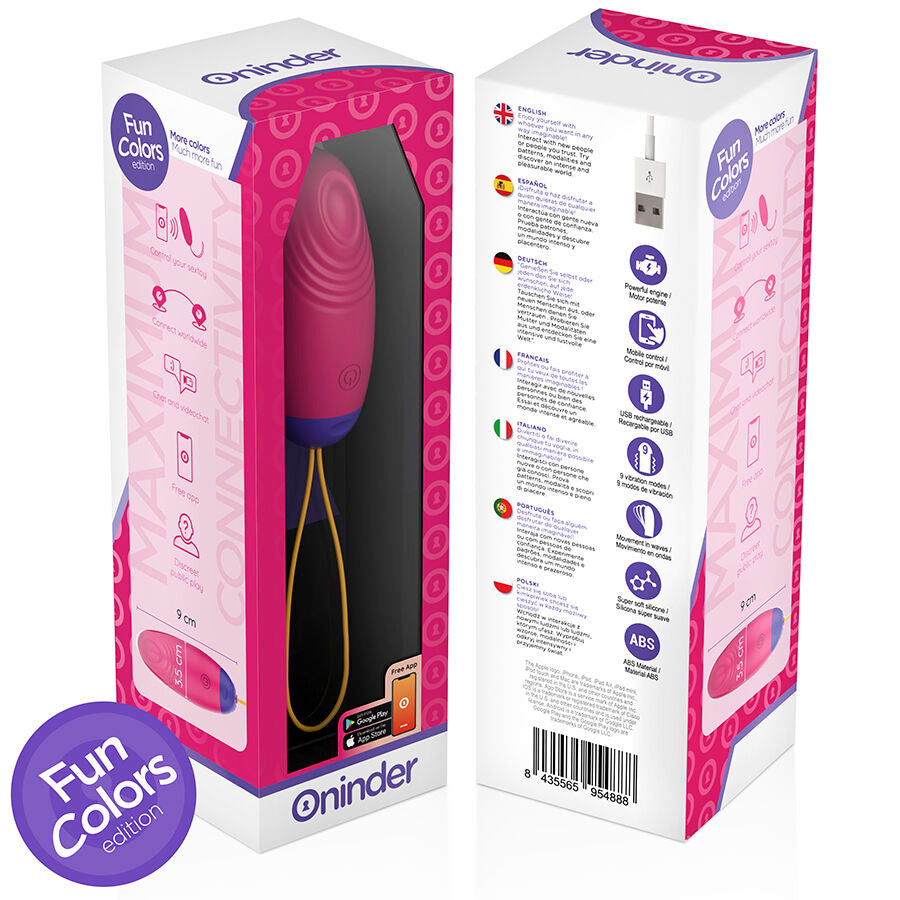 Oninder cute - love pleasure huevo vibro-wave tapping