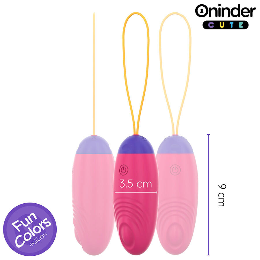 Oninder cute - love pleasure huevo vibro-wave tapping