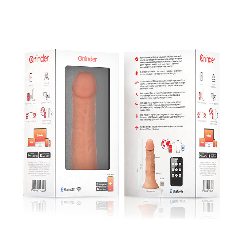 Oninder - medium bogotá cyber realismo vibración 20 cm -o-