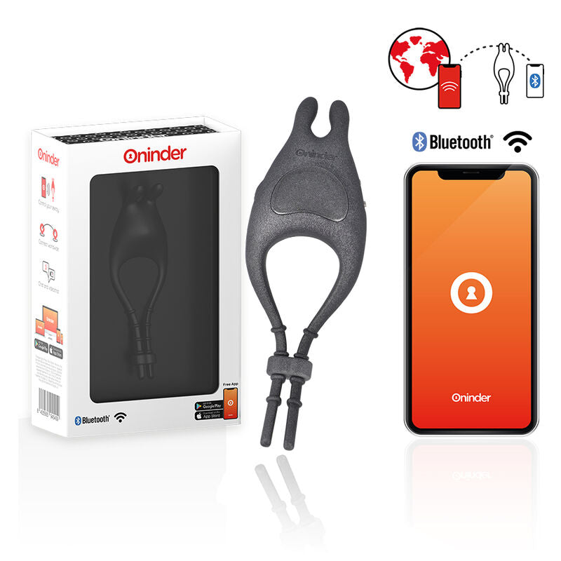 Oninder - pampa anillo vibrador ajustable y multiposicion