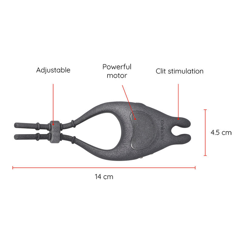Oninder - pampa anillo vibrador ajustable y multiposicion