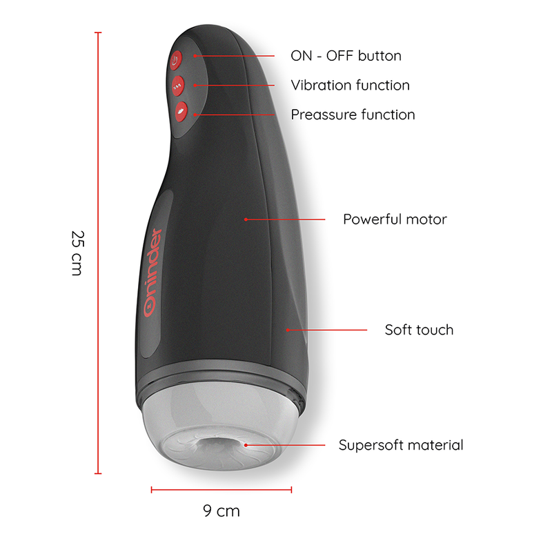 Oninder - seoul masturbador masculino de compresion