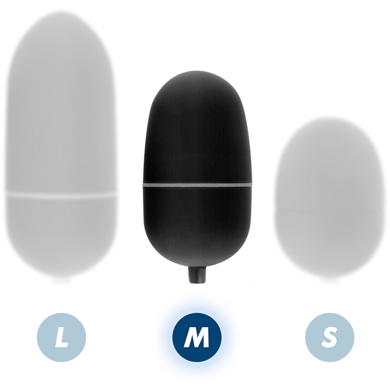 Online - huevo vibrador control remoto m negro