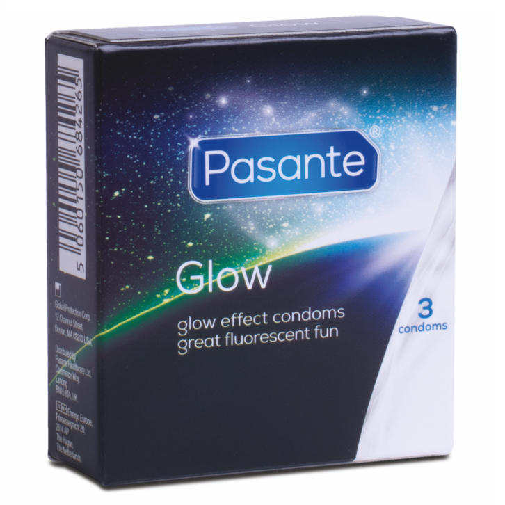 Pasante - brillo en la oscuridad 3 unidades