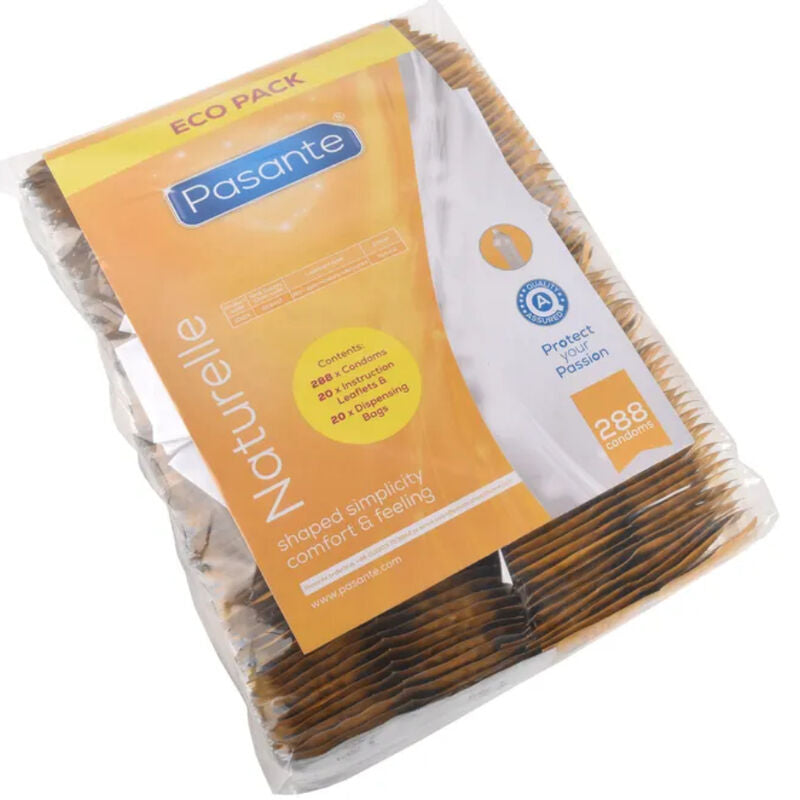 Pasante - preservativo eco pack naturelle bolsa 288 unidades