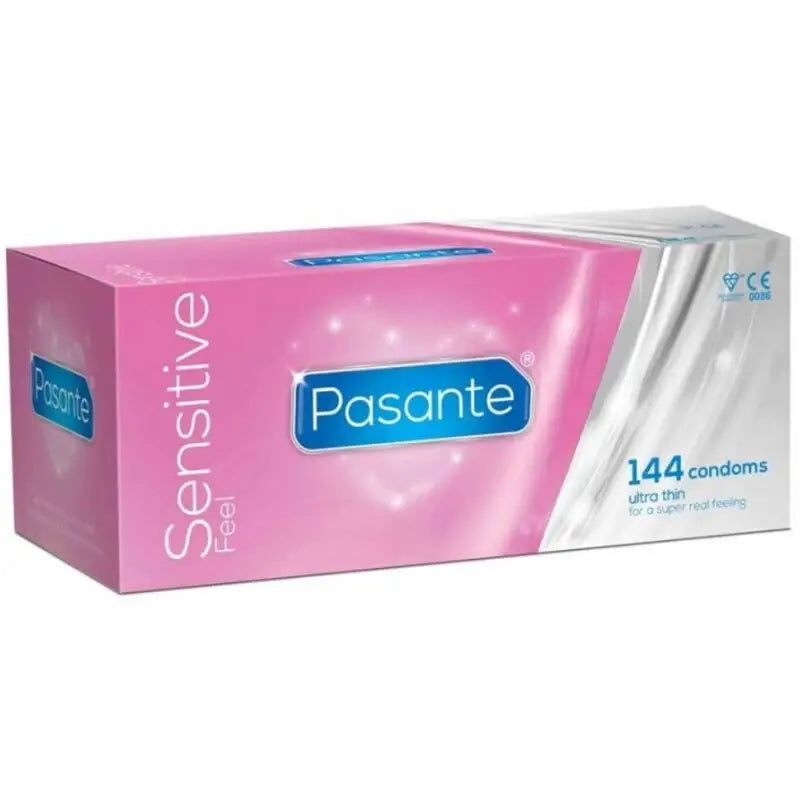 Pasante - preservativos sensitive ultrafino 144 unidades