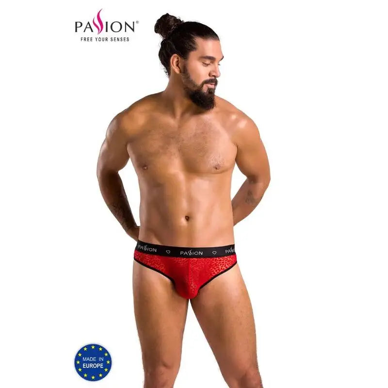Passion - 031 slip mike rojo l/xl - S/M