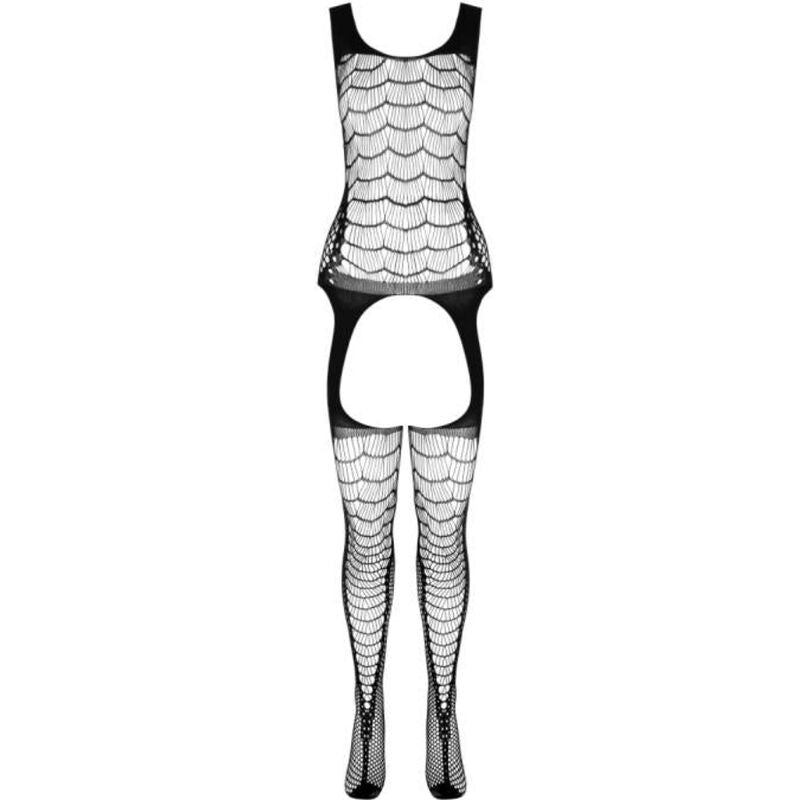 Passion - bs 104 bodystocking negro talla única