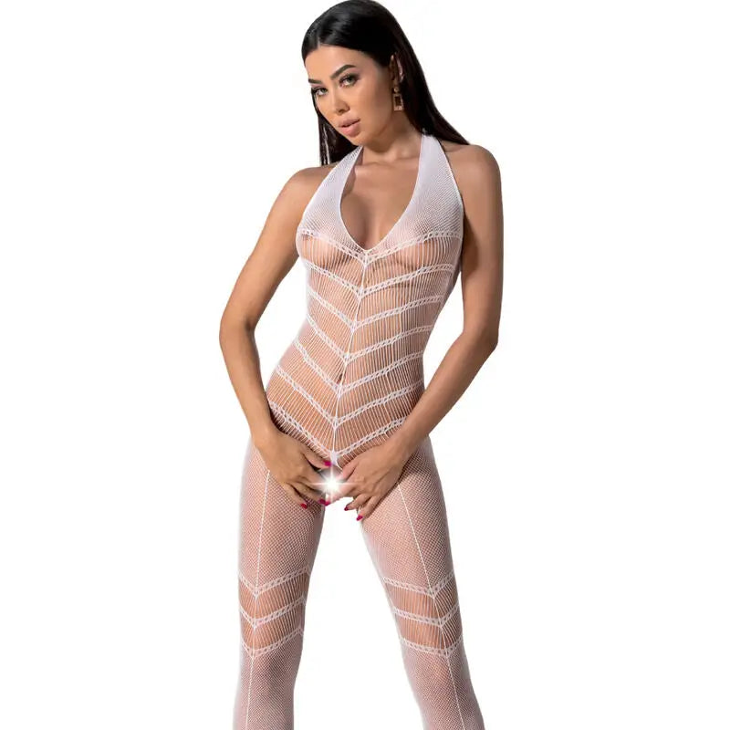 Passion - bs100 bodystocking negro talla única - — / NEGRO