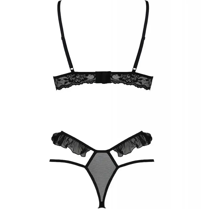 Passion - dolly set dos piezas negro s/m - S/M
