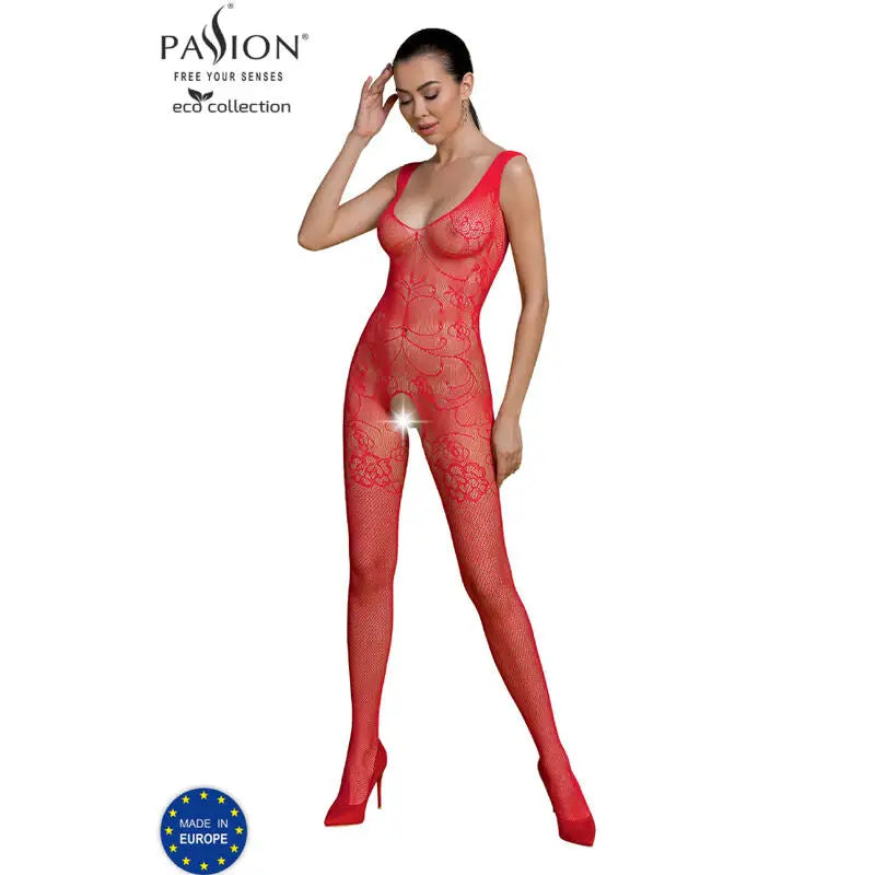 Passion - eco collection bodystocking eco bs012 blanco - — / BLANCO