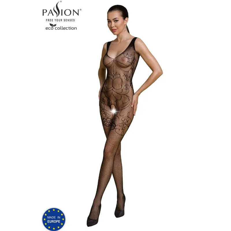 Passion - eco collection bodystocking eco bs012 blanco - — / BLANCO