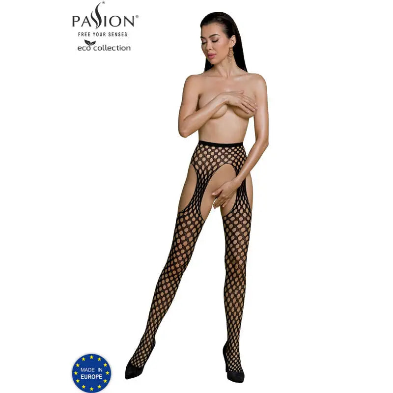 Passion - eco collection bodystocking eco s003 rojo - — / ROJO