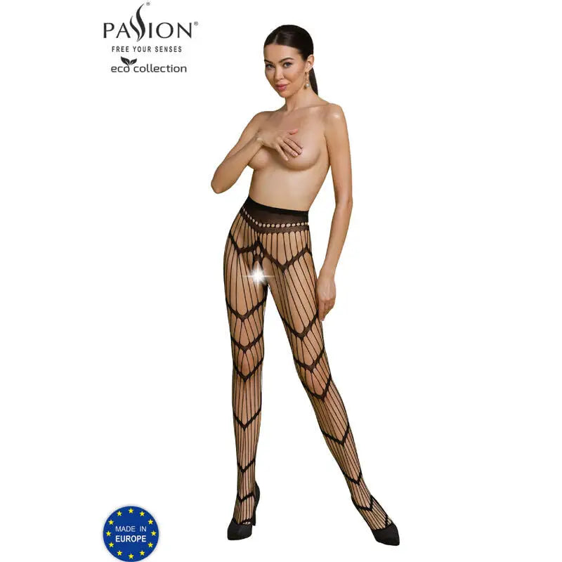 Passion - eco collection bodystocking eco s006 rojo - — / ROJO