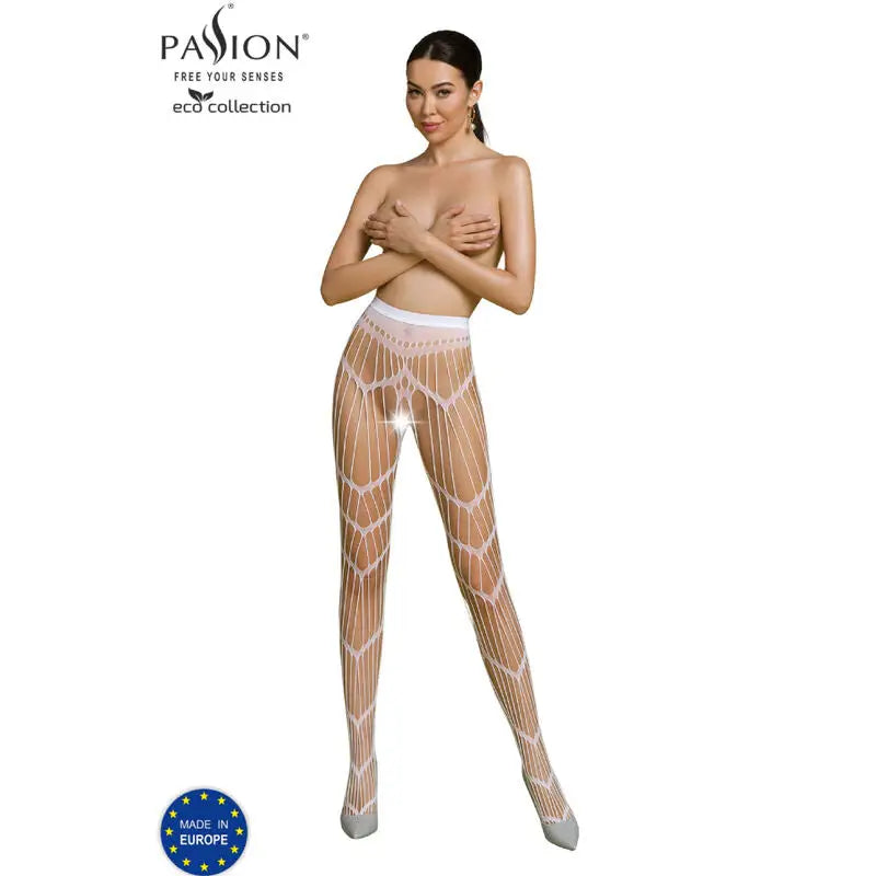 Passion - eco collection bodystocking eco s006 rojo - — / ROJO