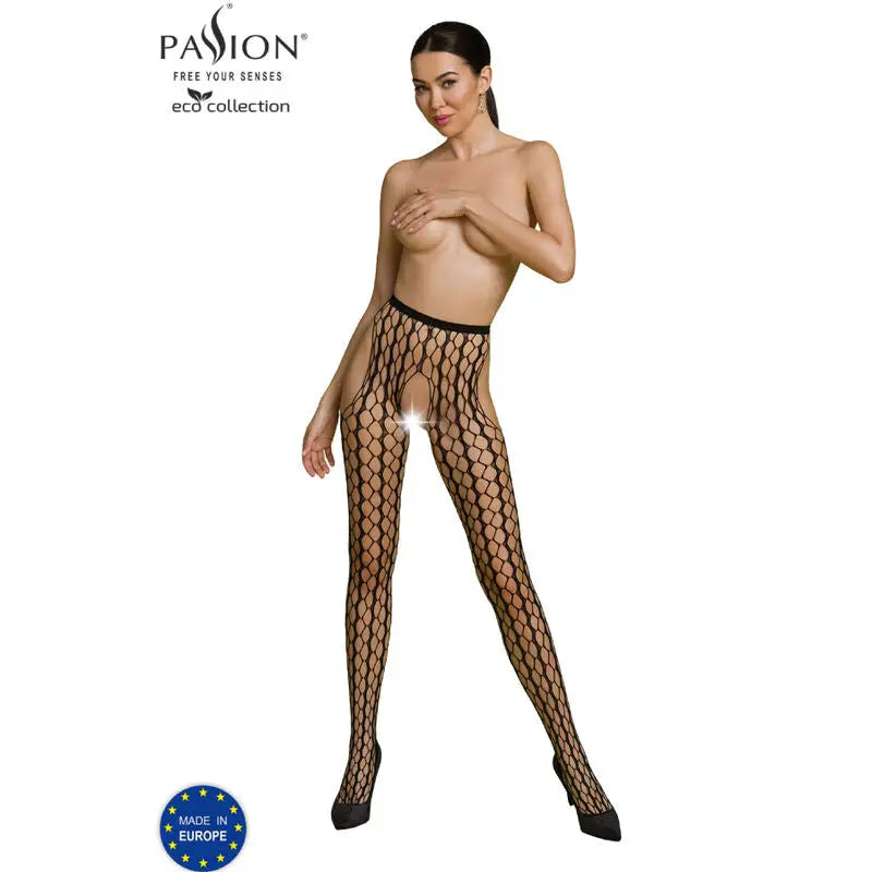 Passion - eco collection bodystocking eco s007 rojo - — / ROJO