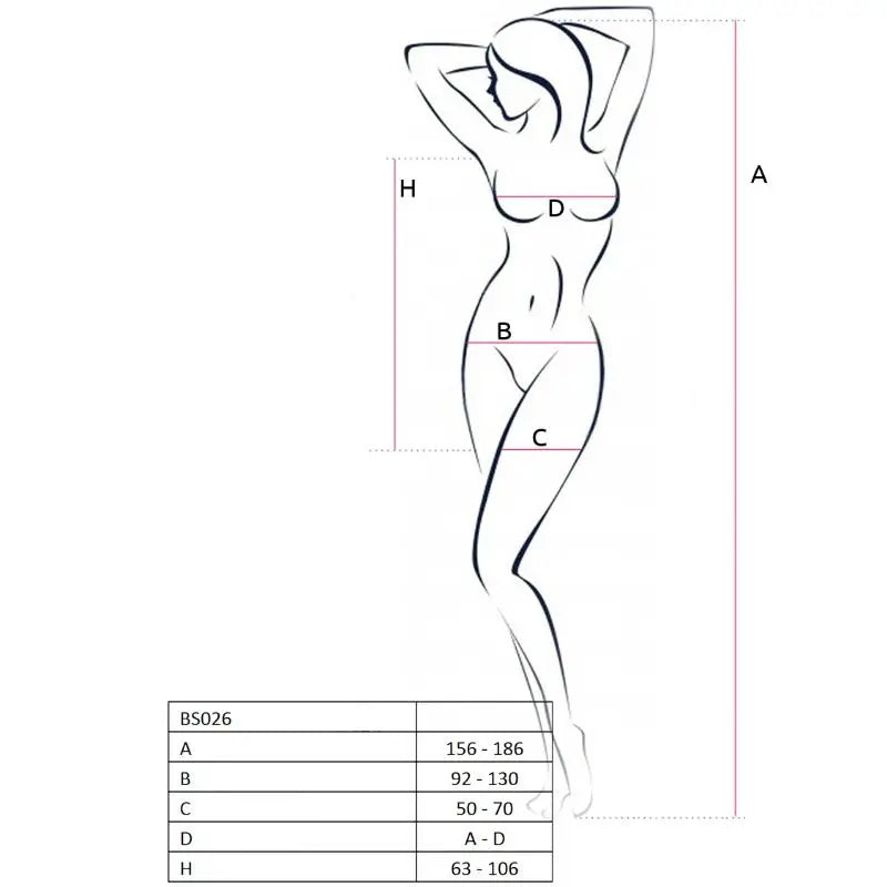 Passion - woman bs026 bodystocking estilo vestido blanco
