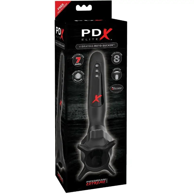 Pdx elite - estimulador con vibración y succionador