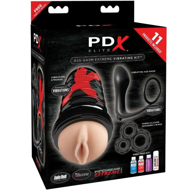 Pdx elite - kit ass-gasm explosion diseño vagina