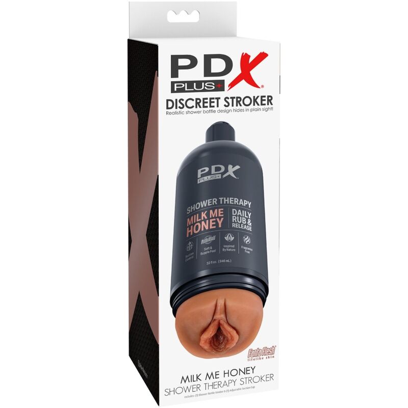 Pdx plus - masturbador stroker diseño discreto de bote