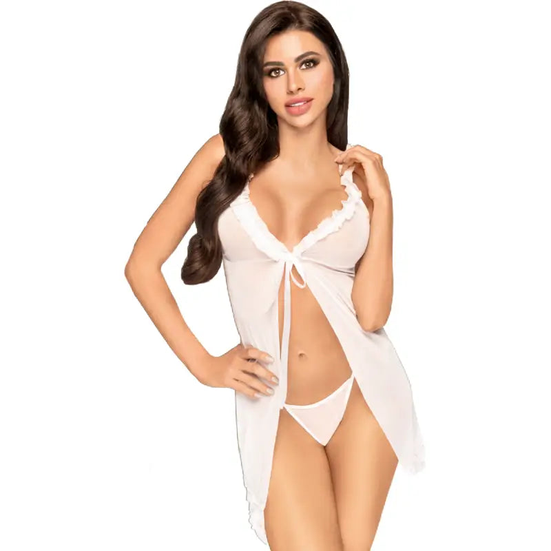 Penthouse - babydoll after sunset negro s/m - L/XL / BLANCO
