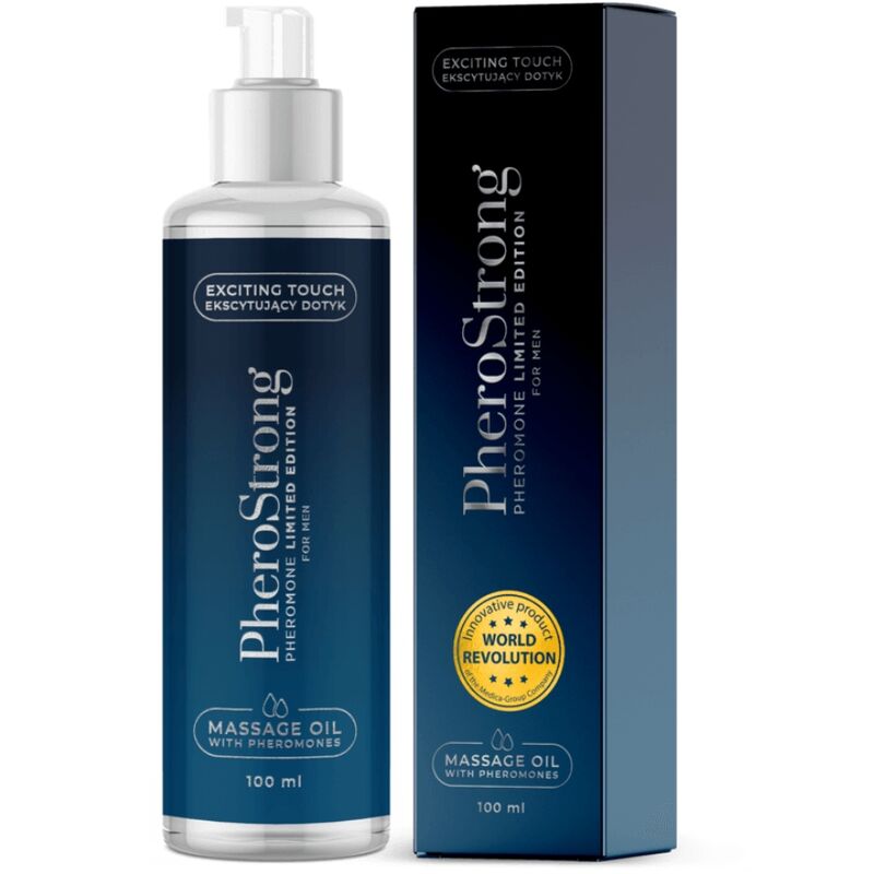Pherostrong - aceite de masaje limited edition para hombre