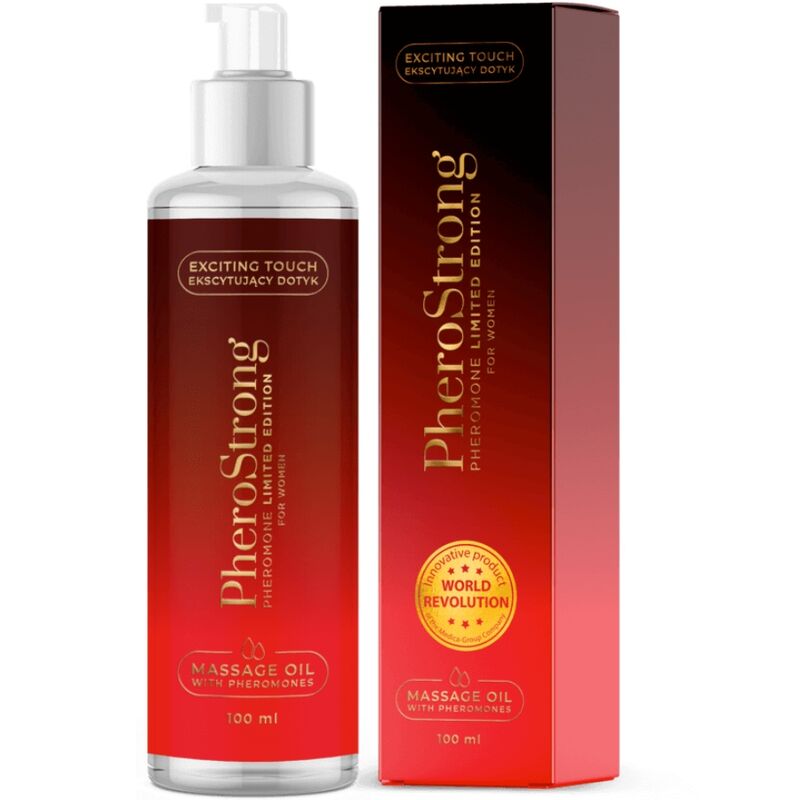 Pherostrong - aceite de masaje limited edition para mujer