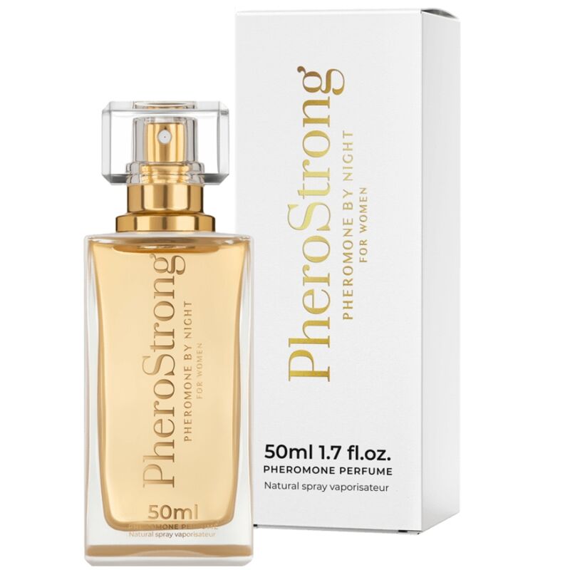 Pherostrong - perfume con feromonas by night para mujer 50