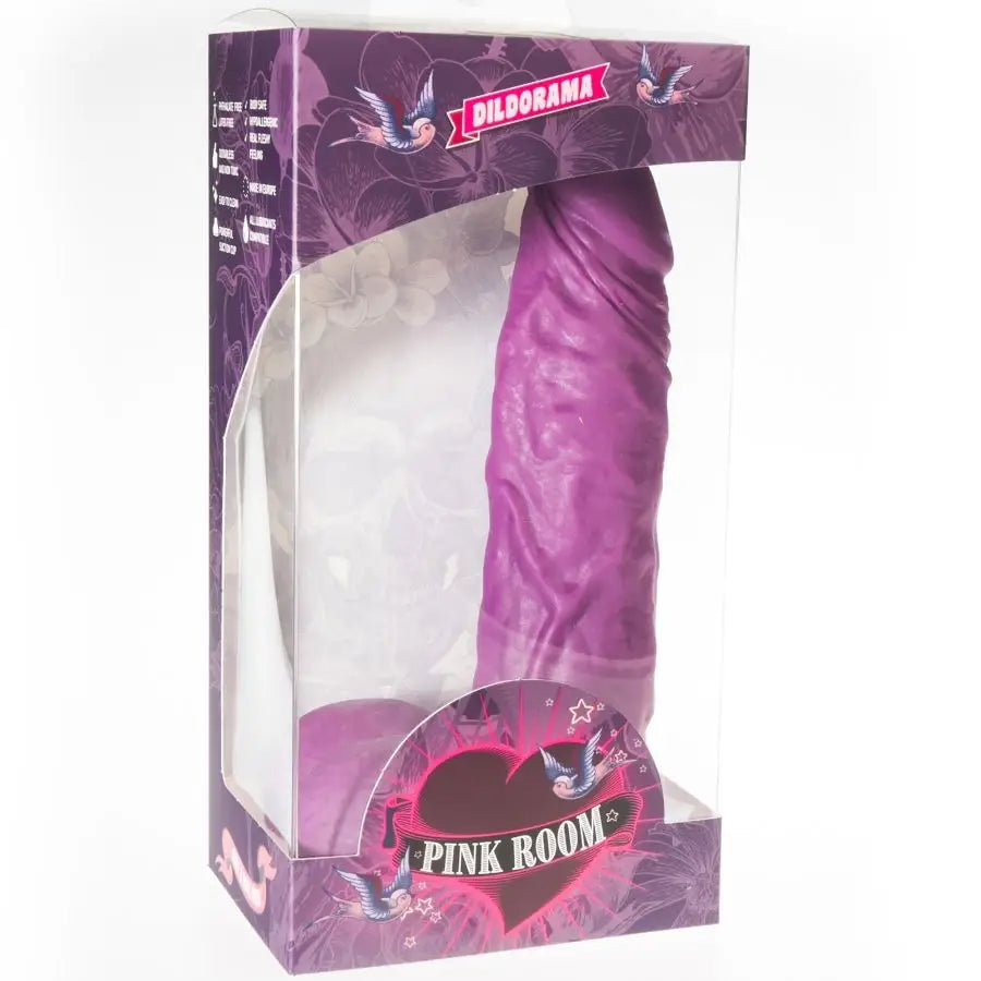 Pink room - chems dildo realístico lila 20 cm