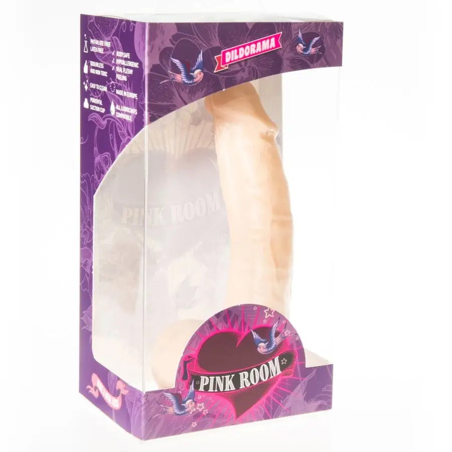 Pink room - connor dildo realístico natural 16 cm