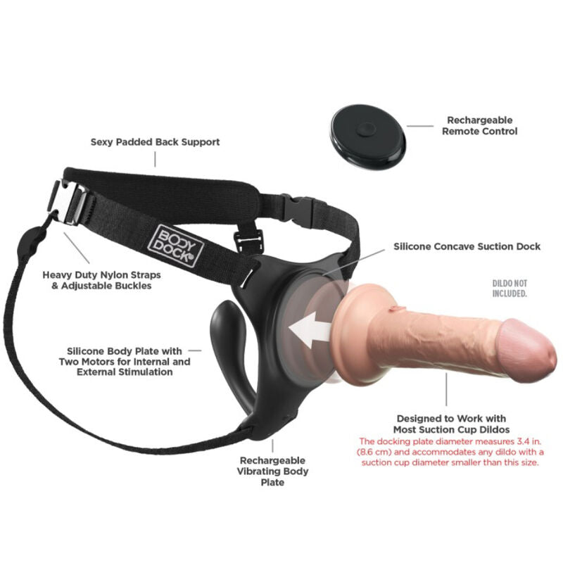 Pipedreams - body dock g-spot pro harness