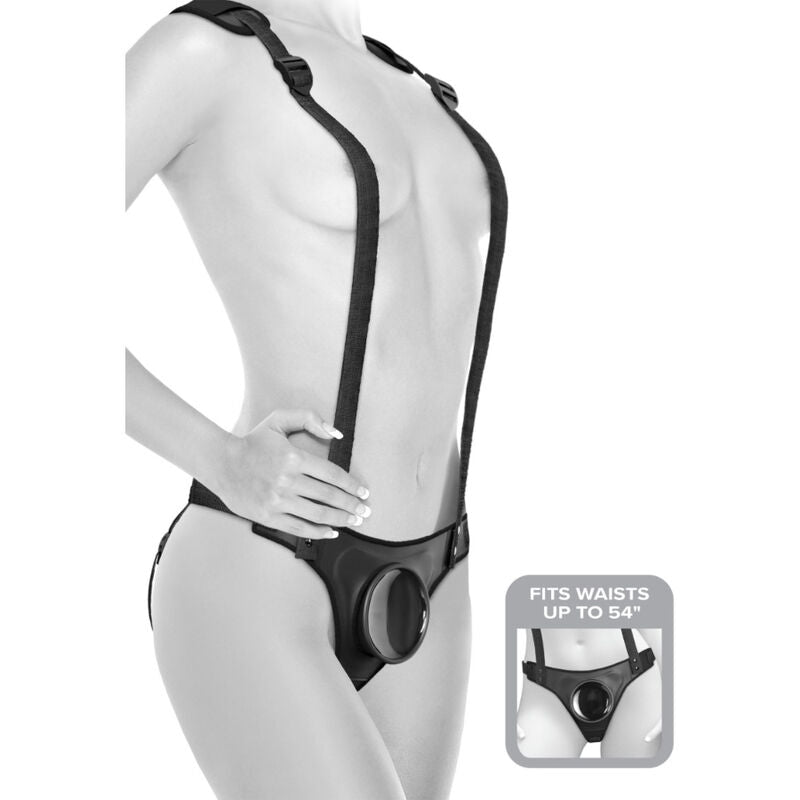 Pipedreams - body dock strap-on suspenders