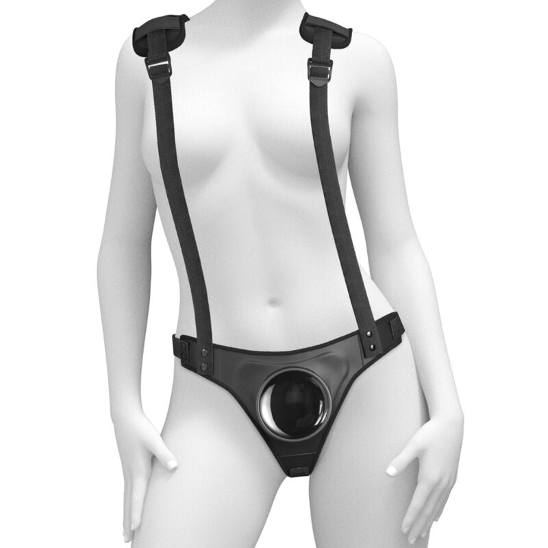 Pipedreams - body dock strap-on suspenders