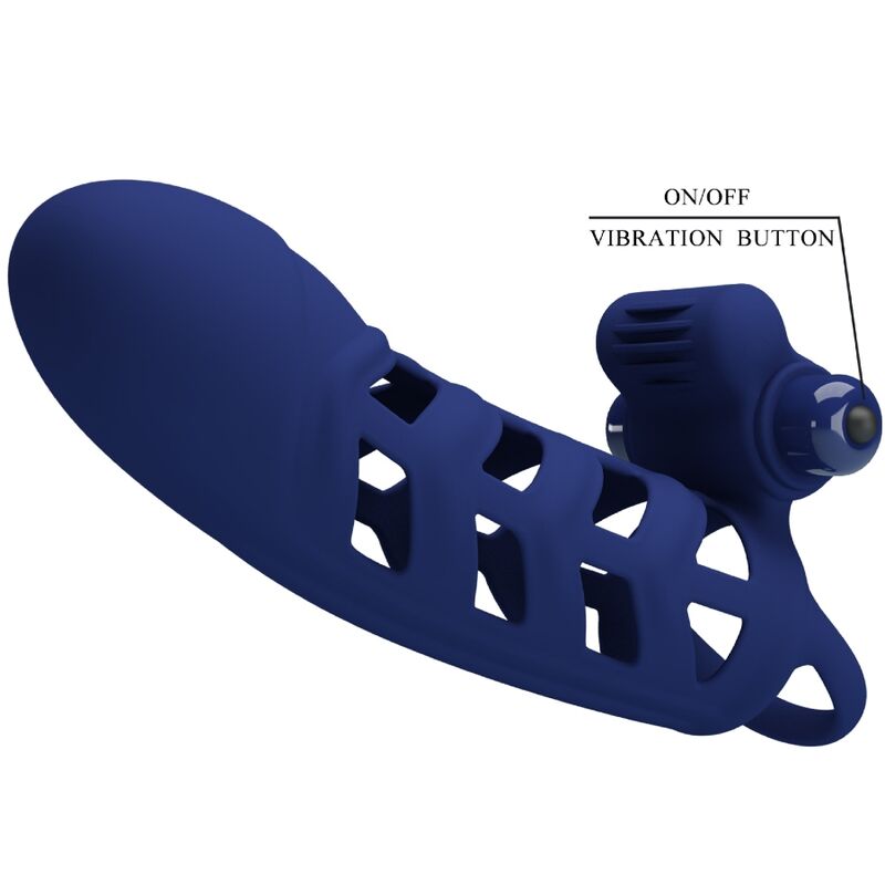 Pretty love - altaf anillo vibrador con funda de silicona