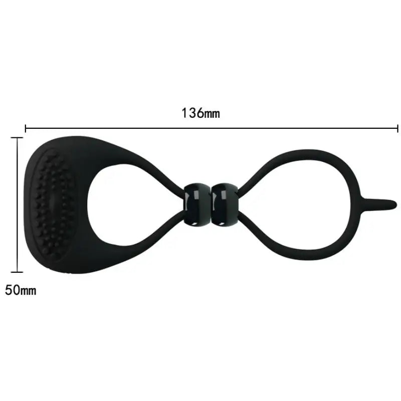 Pretty love - anillo doble para pene y testículos