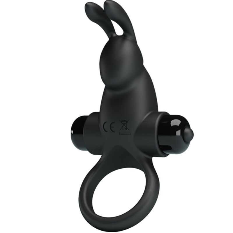 Pretty love - anillo vibrador + estimulador rabbit clítoris